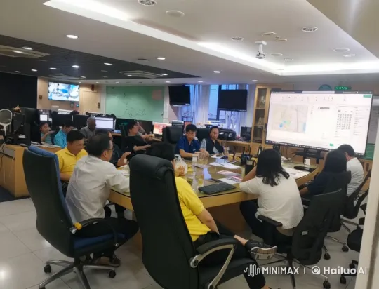 High-Tech Control Room Transforms into Martial Arts Arena – AI Generated Video | Hailuo AI