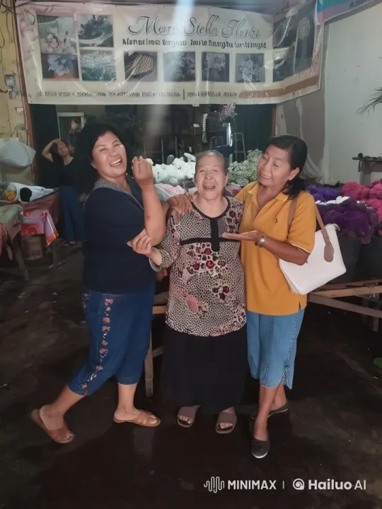 Women Perform Martial Arts in Live2D Flower Stall Setting – AI Generated Video | Hailuo AI