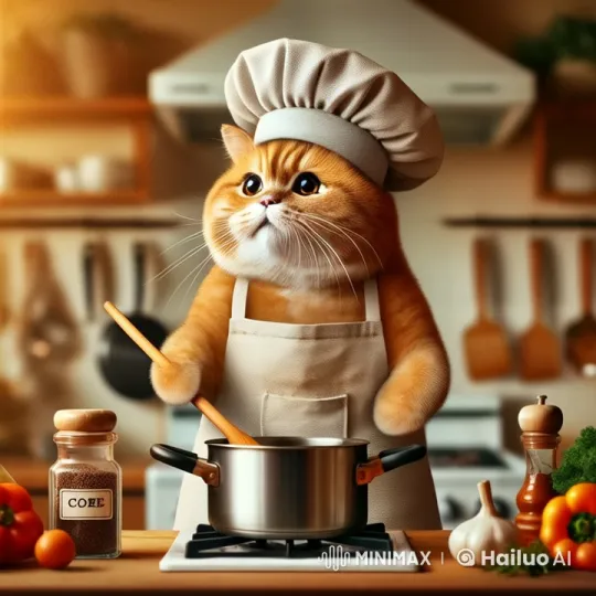 Chef Som Preparing Healthy Vegetable Soup – AI Generated Video | Hailuo AI