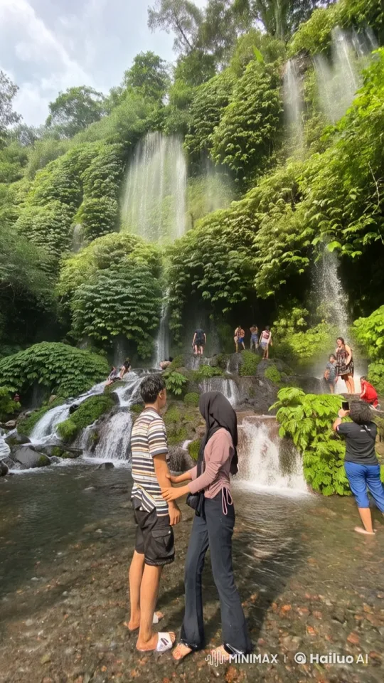Fitung Showcases Dynamic Kung Fu at Verdant Waterfall – AI Generated Video | Hailuo AI