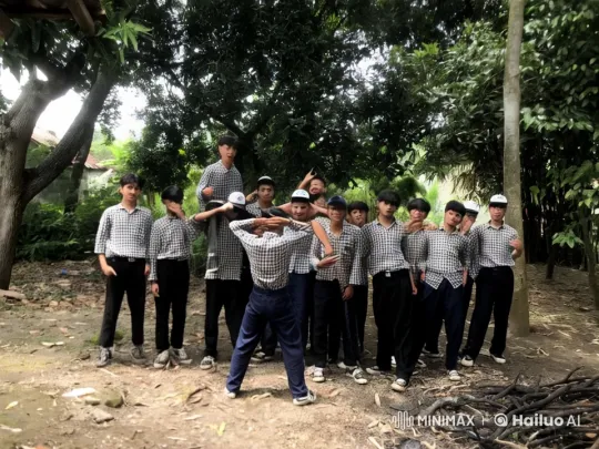 Boys Practicing Kungfu in Outdoor Live2D Animation – AI Generated Video | Hailuo AI