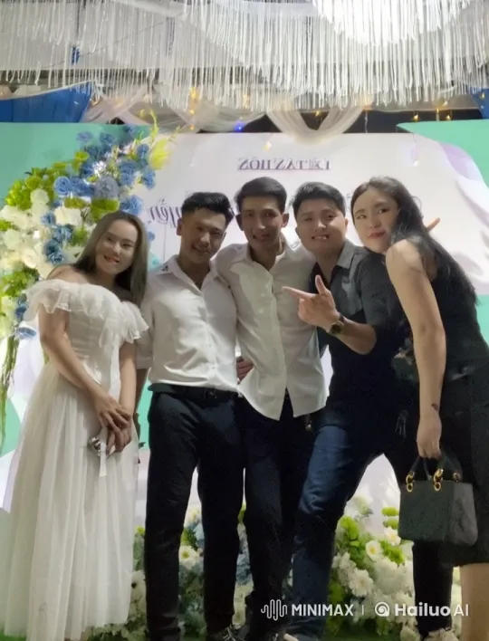 Friends Blend Wedding Celebration with Kungfu Fun – AI Generated Video | Hailuo AI