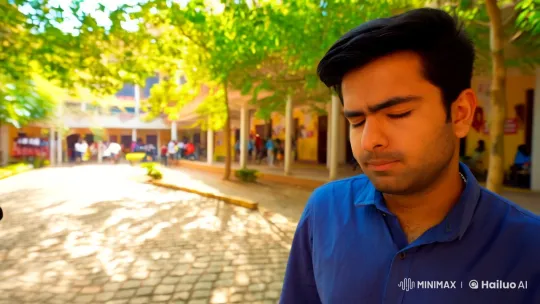 Arjun's Excitement for City Exploration on Bike – AI Generated Video | Hailuo AI