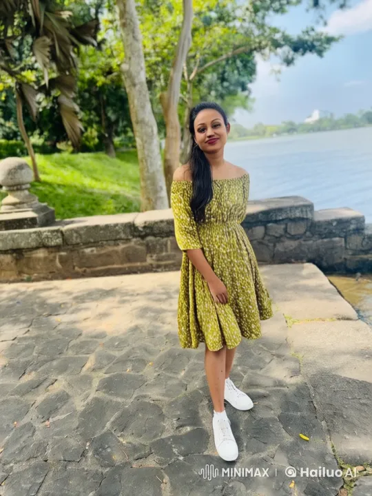 Young Woman Dancing Energetically by Serene Lake – AI Generated Video | Hailuo AI
