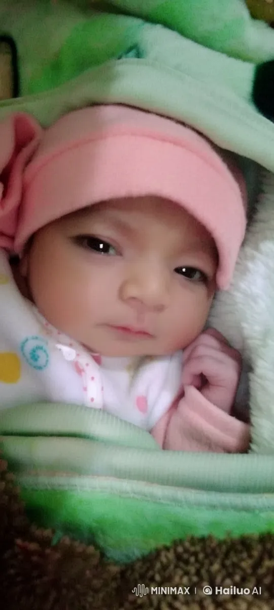 Peaceful Live2D Video of a Cozy Baby in Polka Dot Outfit – AI Generated Video | Hailuo AI