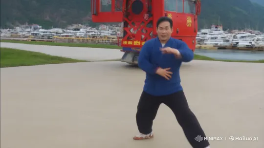 Combat Skills: Kung Fu Techniques and Tactics – AI Generated Video | Hailuo AI
