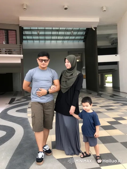 Family Performs Synchronized Kungfu in Urban Setting – AI Generated Video | Hailuo AI
