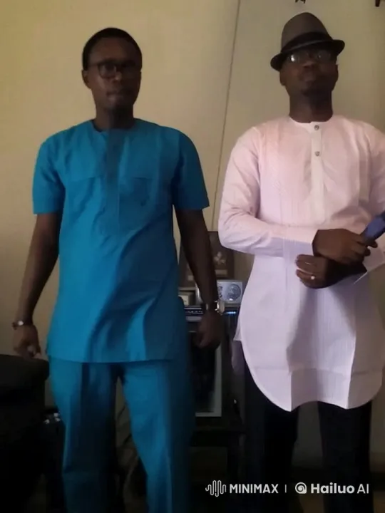 Nigerian Men in Traditional Attire Perform Kung Fu Fight – AI Generated Video | Hailuo AI