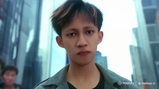 Young Hero Fights Off Enemies in Urban Battle – AI Generated Video | Hailuo AI