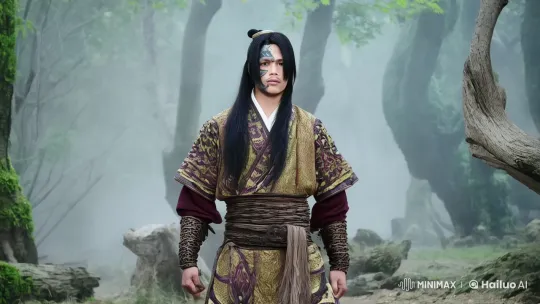 Mystical Forest: Warrior's Graceful Mastery – AI Generated Video | Hailuo AI