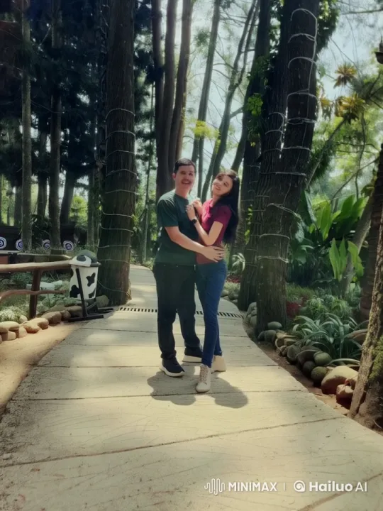 Romantic Couple in Animated Forest Setting – AI Generated Video | Hailuo AI