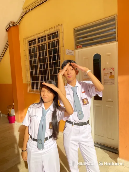 High School Students Perform Energetic Kung Fu Display – AI Generated Video | Hailuo AI