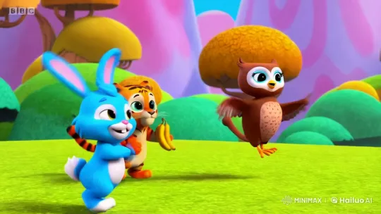 Colorful Characters and Whimsical Train in Animated Short – AI Generated Video | Hailuo AI