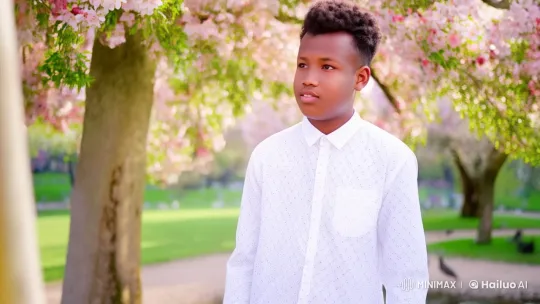Peaceful Stroll: Young Man in Serene Park Setting – AI Generated Video | Hailuo AI