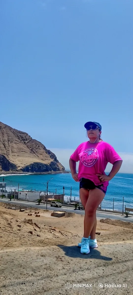 Woman Running on Beach at Sunset – AI Generated Video | Hailuo AI