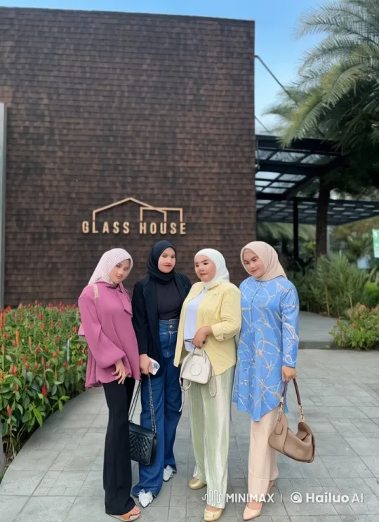 Colorful Hijab-Wearing Women Perform Kungfu in Animated Style – AI Generated Video | Hailuo AI