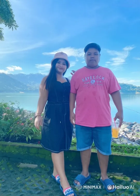 Live2D Animated Martial Arts Duo in Scenic Setting – AI Generated Video | Hailuo AI