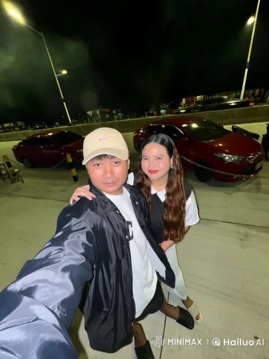 Nighttime Martial Arts Scene in Parking Lot – AI Generated Video | Hailuo AI