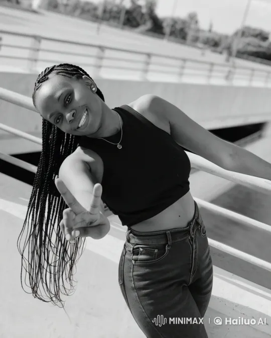 Young Woman Showcases Martial Arts Skills in Animated Video – AI Generated Video | Hailuo AI