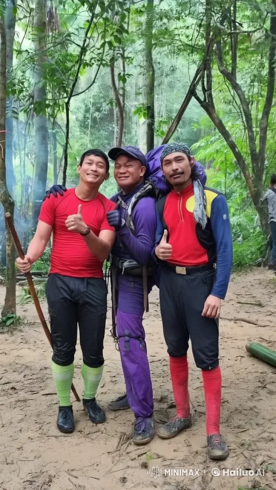 Vibrant Kungfu Masters in Serene Forest Setting – AI Generated Video | Hailuo AI