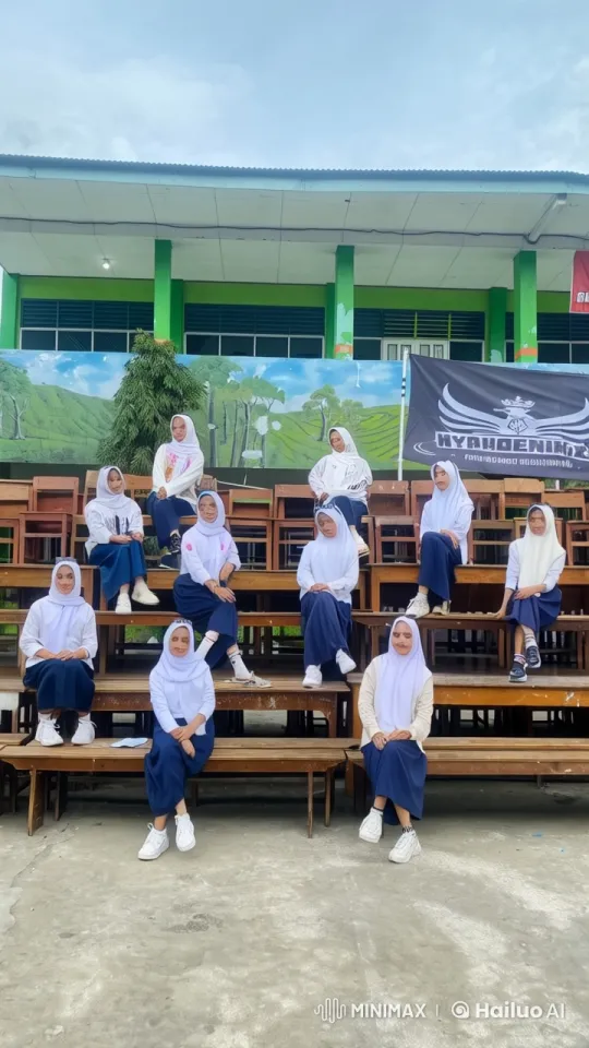 Students Perform Kungfu in Schoolyard with Live2D Animation – AI Generated Video | Hailuo AI