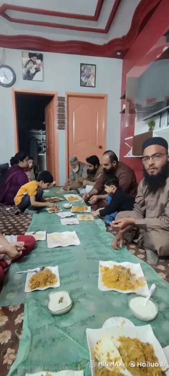 Family Karate Fight Over Biryani at Gathering – AI Generated Video | Hailuo AI