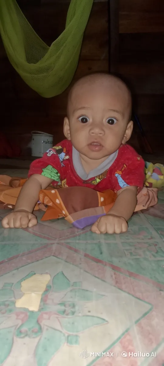 Baby on Blanket with Gentle Animation – AI Generated Video | Hailuo AI