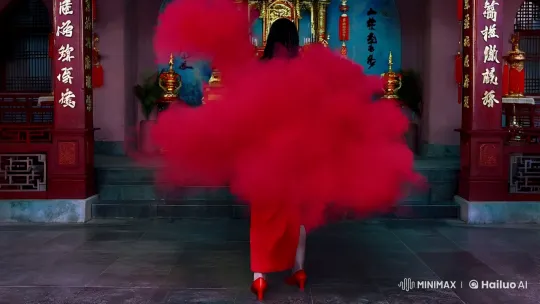Possessed Woman Transforms in Chinese Catholic Church – AI Generated Video | Hailuo AI