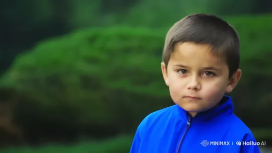 Young Boy Practices Kung Fu in Serene Garden – AI Generated Video | Hailuo AI