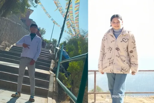 Animated Love Scene with Flapping Flags and Natural Movements – AI Generated Video | Hailuo AI