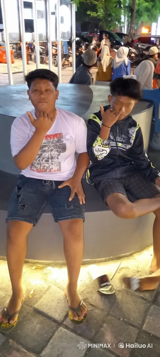 Boys Practice Kungfu on Urban Platform – AI Generated Video | Hailuo AI