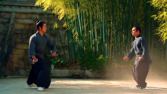 Martial Artists' Dynamic Fight in Colorful Courtyard – AI Generated Video | Hailuo AI