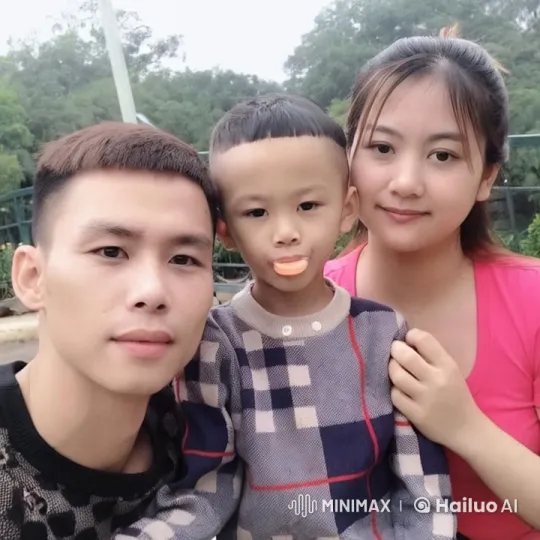 Family Supports Child Practicing Kung Fu in Nature – AI Generated Video | Hailuo AI