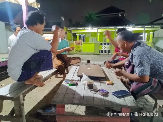 Nighttime Kungfu Fight Around a Table – AI Generated Video | Hailuo AI