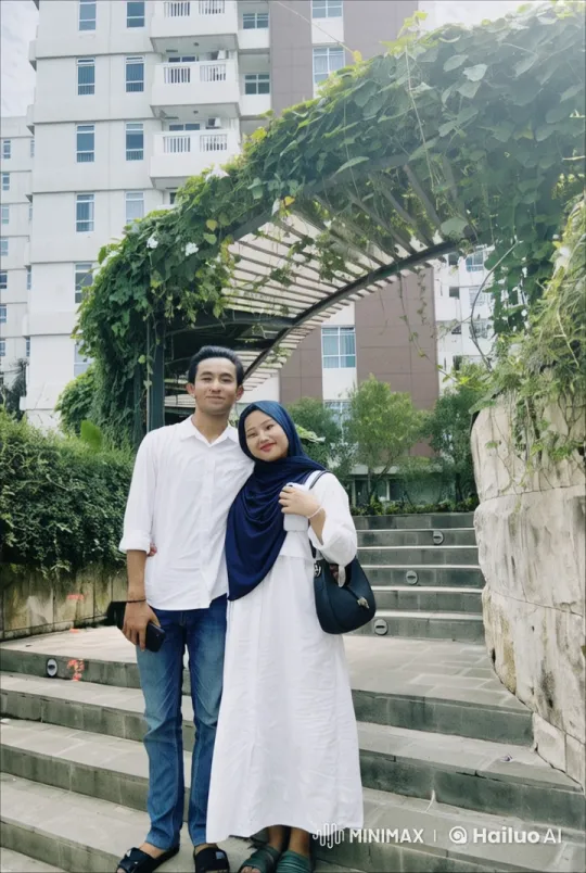 Couple Showcases Kung Fu Love in Urban Garden – AI Generated Video | Hailuo AI