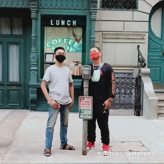 Urban Coffee Shop: Dynamic Kungfu and Wing Chun Display – AI Generated Video | Hailuo AI