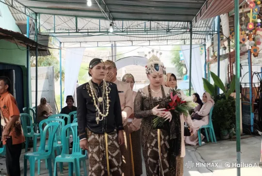 Asian Wedding Ceremony in Live2D Animation – AI Generated Video | Hailuo AI