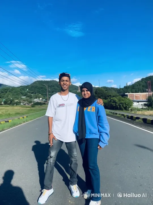 Live2D Animation: Dynamic Kungfu Duo in Scenic Setting – AI Generated Video | Hailuo AI