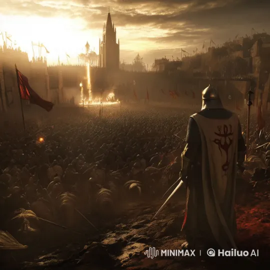 Medieval Knight Battles with Kung Fu Mastery – AI Generated Video | Hailuo AI