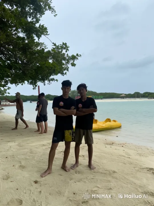 Beach Kungfu Performance in Live2D Animation – AI Generated Video | Hailuo AI