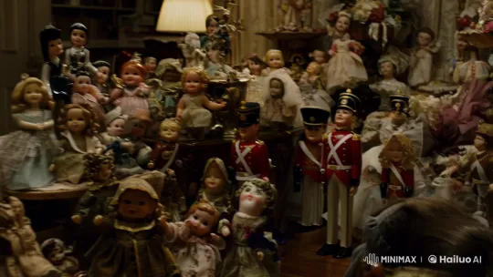 Girl's Disillusionment Amidst Vintage Toy Collection – AI Generated Video | Hailuo AI