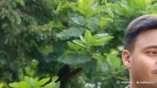 Intimate Moment in Lush Nature with Gentleman – AI Generated Video | Hailuo AI
