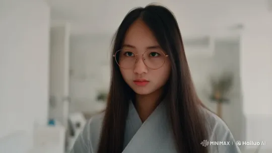 Young Woman Demonstrates Skilled Kick Fighting in Modern Setting – AI Generated Video | Hailuo AI