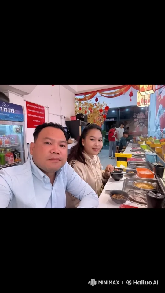 Festive Dining Embrace Captures Warm Connection – AI Generated Video | Hailuo AI