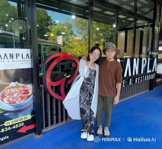 Energetic Kung Fu Battle Outside PANPLA Coffee & Restaurant – AI Generated Video | Hailuo AI
