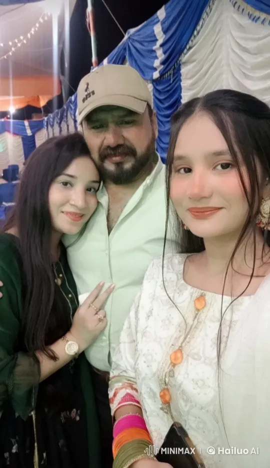 Affectionate Group Embrace at Festive Celebration – AI Generated Video | Hailuo AI