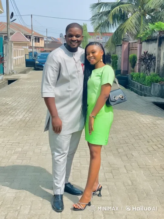 Couple Shares Intimate Moment on Residential Path – AI Generated Video | Hailuo AI