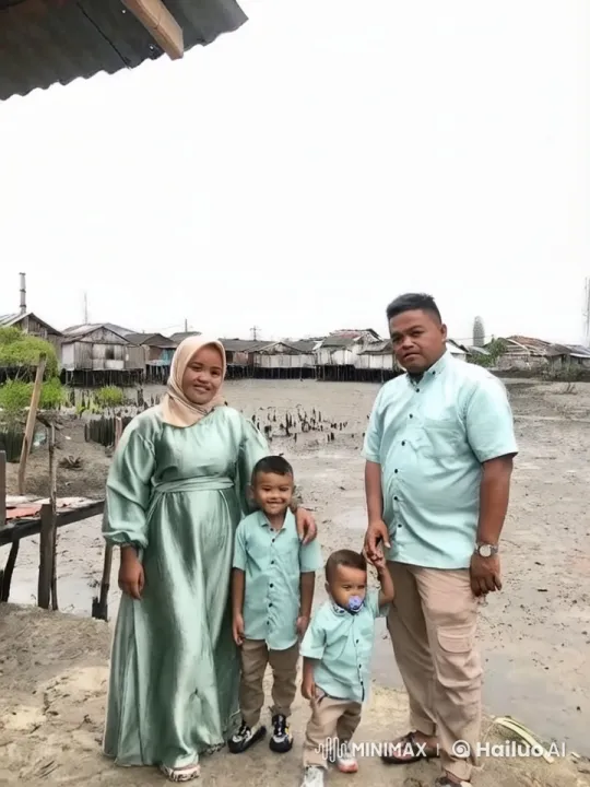 Family Bonding Through Playful Kungfu in Rural Village – AI Generated Video | Hailuo AI