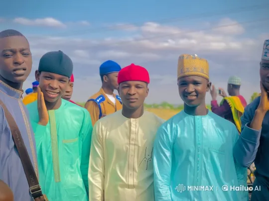 Traditional Attire Young Men's Martial Arts Display – AI Generated Video | Hailuo AI