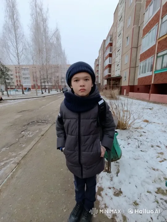 Young Person's Muscles Tear Winter Jacket – AI Generated Video | Hailuo AI